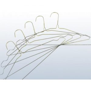 13g Notched Bronze Suit Hangers 16" - 500