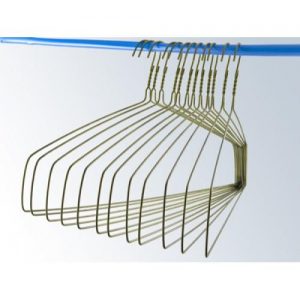 18" Gold Curtain Hangers 11.5g - Tubes sold separately