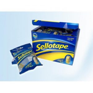 Sellotape 24mm x 66m - Box of 12 rolls
