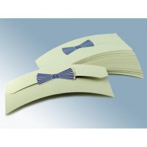 Bow Tie Collar Support (Blue stripes) - 500