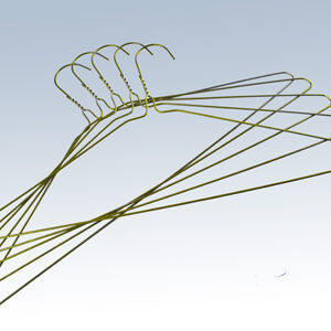 13g Bronze Suit Hangers 16" - 500