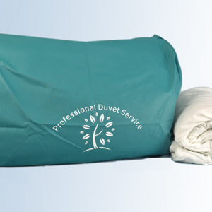 TCS Green Printed Duvet Bags with Zip (50)