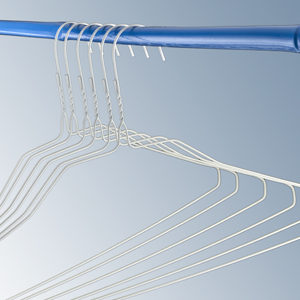 Shirt Hangers 18" White 14.5g - 500