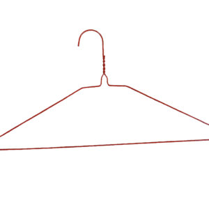 TCS 13g Red Suit Hanger 16" x500